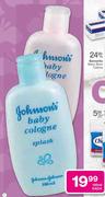 Johnson's Baby Cologne - 100ml Each