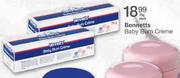 Bennetts Baby Bum Creme - 75gm Each
