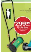 Mr. Gardener Push Me Lawn Mower
