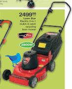 Lawn Star Electric 2-in-1 Mulch & Catch Recycling Lawn Mower-2800W
