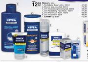Nivea Q10 Moisturising Shaving Gel For Men - 200ml Each