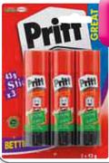 Pritt Multi pack Glue Stick -3 x 43g