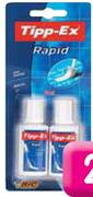 Tipp-Ex Rappid Correction Fluid-2 Pack