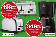 Platinum 2-Slice Toaster With Bread Tray - Each