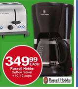 Russell Hobbs Coffee Maker (10-12 Cups) Each
