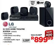 LG 5.1 DVD Home Theatre System(DH3120S)