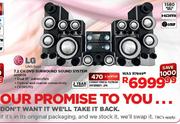 LG 7.2 CH DVD Surround Sound System(ARX9000)