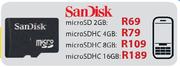 SanDisk MicroSDHC-16GB
