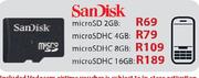 SanDisk MicroSD-2GB