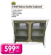 Camp Master 3 Shelf Deluxe Cupboard