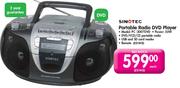 Sinotec Portable Radio DVD Player-Each