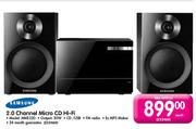 Samsung 2.0 Channel Micro CD Hi-Fi-MME320