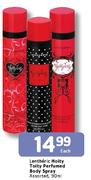 Lentheric Hoity Toity Perfumed Body Spray Assortd-90ml Each