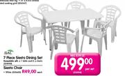 Sal 7 Piece Siesta Dining Set-Per Set