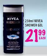 Nivea Shower Gel-250 ml Each