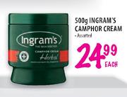 Ingram's Camphor Cream-500 gm Each