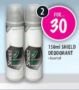 Shield Deodorant - 2 x 150 ml