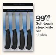 Soft-Touch Steak Knife Set-4 Piece 