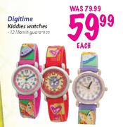 Digitime Kiddies Watches Each