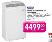 Delonghi 12500 Btu Portable Air Conditioner (PANC124HP) - Each