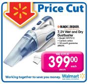 Black & Decker 7.2V Wet And Dry Dustbuster (WV7215) - Each