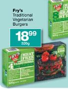 Fry's Traditional Vegetarian Burgers-320g