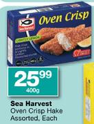 Sea Harvest Oven Crisp Hake Assorted-400g Each