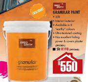 Fired Earth Granular Paint-5Ltr