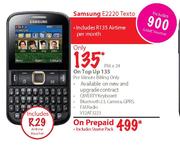 Samsung E2220 Texto