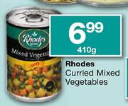 Rhodes Curried Mixed Vegetables - 410gm