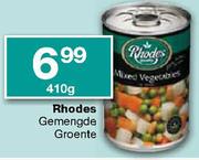 Rhodes Gemendge Groente - 410gm
