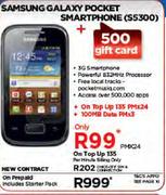 Samsung Galaxy Pocket Smartphone(S5300)