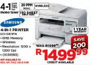 Samsung 4 In 1 Printer(SCX 340SFW)
