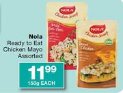 Nola Ready To Eat Chicken Mayo Assorted-150g Each