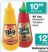 All Joy Mostered-/Tamatie Sous-500ml Elk