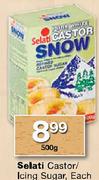 Selati Castor Sugar Each -500g
