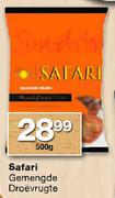 Safari Gemengde Droevrugte -500g