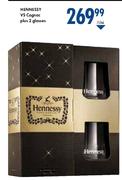 Hennessy VS Cognac Plus 2 Glasses-750ml