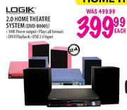 Logik 2.0 Home Theater System(DVD-8000S)-Each
