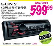 Sony CD/MP3 Front Loader(CDXGT320MP)