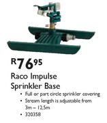 Raco Impulse Sprinkler Base