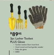 3PC Lasher Toolset Plus Glove