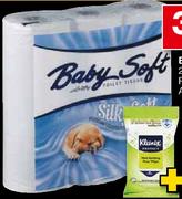 Baby Soft 2-Ply Toilet Rolls-9's
