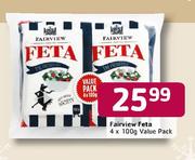 Fairview Feta Value Pack-4x100g