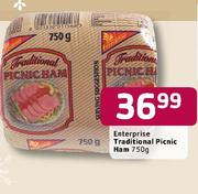 Enterprise Traditional Picnic Ham-750g