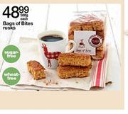 Bags Of Bites Rusks-500g Each