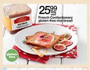 Fresh Confectionary Gluten-Free Rice Bread-400g Each