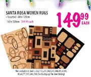 Santa Rosa Woven Rugs Assorted-80x120cm Each