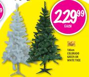 Colorado Green Or White Tree-180cm Each