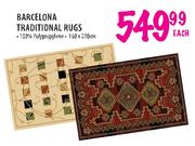 Barcelona Traditional Rugs-160x220cm Each